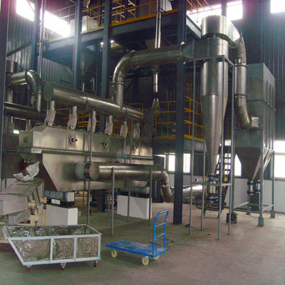 quality  Medicine Curing ZLG Series Fluid Bed Dry , Vibrating Fluid Bed Drying Machine For Edible Salt factory