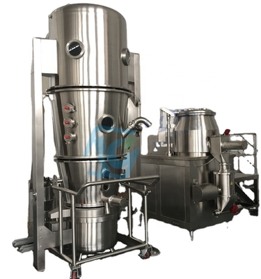 Medicine processing factory direct sales FL fluidizing bed dryer/FBD granulator for instant coffee