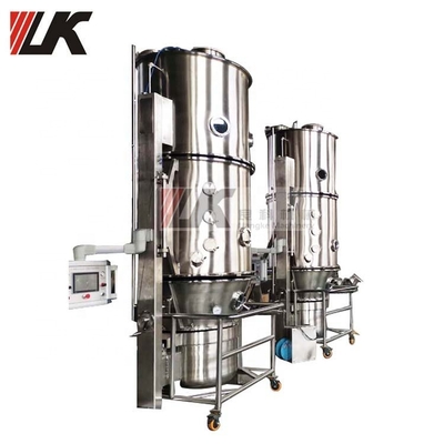 Medicine Treating FL-300 Fluid Bed Dryer With Top Spraying