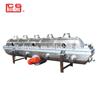 Medicine Processing Calcium Bromide / Boric Acid / Fiberglass Vibrating Fluid Bed Dryer